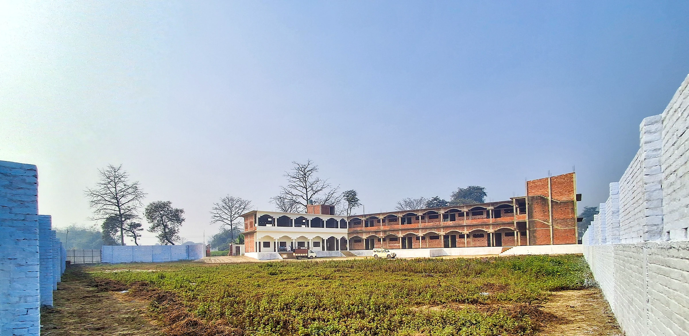 The Shri Sitaram Higher Secondary School campus in Dudahi